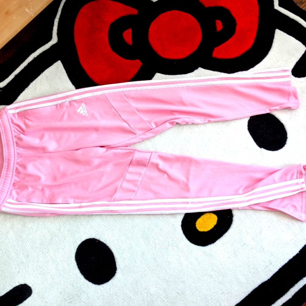 Pink Adidas Slip Fit Track Pants